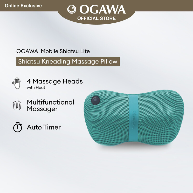 Ogawa mobile shiatsu back massage pillow 2025